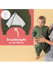 Schlummersack Schlafsack mit Füßen, 3.5 TOG in Grün