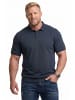 Men Plus Poloshirt in navy blau