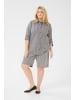 KAFFE curve Langarm - Hemd KCnana Loose fit in Midnight/White Stripe