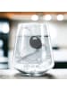 Mr. & Mrs. Panda Trinkglas Avocado Schwangerschaft ohne Spruch in Transparent