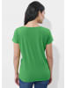 Alba Moda Modisches Freizeitshirt mit Schößchen in grün