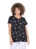 Ulla Popken Shirt in schwarz