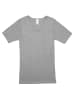 Haasis Bodywear 2er-Set: Shirt V-Ausschnitt in graumeliert