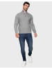 Threadbare Pullover Maxwell in Mid Grey / Light Grey Twist
