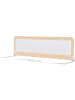 COSTWAY Bettschutzgitter in Beige