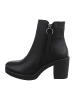 Ital-Design Stiefelette in Schwarz