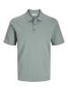 Jack & Jones Gestricktes Polo in Iceberg Green