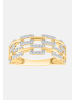 Diamant Exquis Ring aus 375 Gelbgold mit Diamant