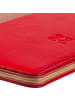 DuDu Boracay Kreditkartenetui Leder 10 cm flame red