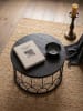 KADIMA DESIGN Couchtisch 60x60x36 cm Mango Massivholz / Metall Sofatisch