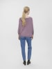 Vero Moda Langarmshirt in elderberry