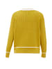 Albee Women Strickjacke in Senf Wollweiss