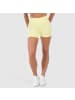 SMILODOX Shorts Cetrina Scrunch in Gelb