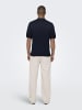 ONLY & SONS Polo in Dark Navy