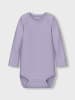 name it Body langarm 3er Pack NBFBODY 3P FLOWER in pastel lilac