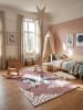 KADIMA DESIGN Teppich Kinderzimmer Kinder-Motiv Kinderzimmer pflegeleicht Spielzimmer in Pink