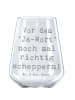 Mr. & Mrs. Panda Glas Rotwein Spruch Polterabend Spaß mit Spruch in Transparent
