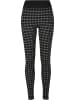 Urban Classics Leggings in blackhoundstooth