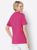 Sieh an! Kurzarmshirt in fuchsia