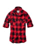 Brandit Flanell-Hemden in red/black