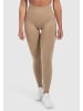 SMILODOX Leggings Elin in Beige