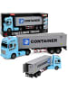 Wisam LKW mit Container, Türen zum Öffnen, Lichtern und Geräuschen, blau