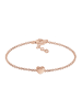 Elli Armband 925 Sterling Silber Herz in Rosa