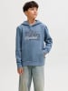 JACK & JONES Junior Kapuzenpullover in Blue Mirage