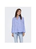 ONLY Langarmbluse in moonlight blue
