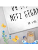 Mr. & Mrs. Panda Gästehandtuch Spinne Agathe Liebe mit Spruch in Weiß