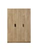 en.casa Kleiderschrank Eiselfing in Beige Ohne Farbe (B)120cm (G)93.4cm
