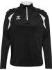 Hummel Trainingsjacke "Core 2.0 Half Zip" in Schwarz