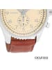 Oozoo Analog-Armbanduhr Oozoo Timepieces braun extra groß (ca. 48mm)