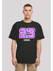 F4NT4STIC Heavy Oversize T-Shirt Pixel 23 pink in schwarz
