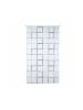 relaxdays Duschrollo Square in Semitransparent - (L)240 x (B)120 cm