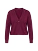 MIAMODA Strickjacke in weinrot
