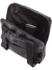 Mandarina Duck Rucksack Mellow Leather Squared Backpack FZT38 in Nero
