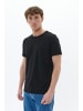 Matinique T-shirt MAJermane Gerade Passform in Black