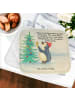Mr. & Mrs. Panda Topflappen Pinguin Weihnachtsbaum Design mit Sp... in Weiß