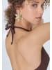 LSCN BY LASCANA Triangel-Bikini-Top in braun