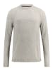 STHUGE Pullover in grau melange