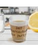 Mr. & Mrs. Panda Schnapsglas Spruch Schnapsglas Partystart mit S... in Transparent