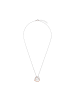 Amor Kette mit Anhänger Silber 925, rhodiniert+rosévergoldet in Bicolor