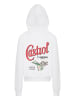F4NT4STIC Ultra Heavy Hoodie Castrol By Name in weiß