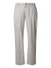Timezone Klassische Chinohose Gerader Schnitt Komfort in Beige