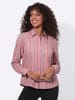 WITT WEIDEN Flanell-Bluse in hortensie-schilf-gestreift