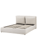 Beliani 2-tlg Doppelbett BAJONNA in Beige