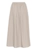 Kaffe Rock KAesther A-shape in Feather Gray Melange Pinstripe