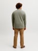 JACK & JONES PLUS Poloshirt in Smokey Olive