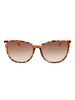 MAX & CO Frauen Sonnenbrille Schmetterling Braun